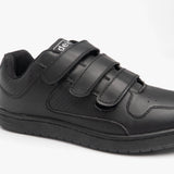 DEK CHARING CROSS Mens Triple Velcro Trainers Black