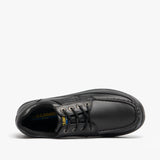 US Brass STUBBY Mens Lace-Up Casual Shoes Black