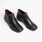 Rieker L3882-00 Womens Leather Boots Black