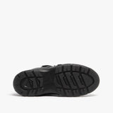 Roamers JEROME Boys Leather Touch Fasten Shoes Black