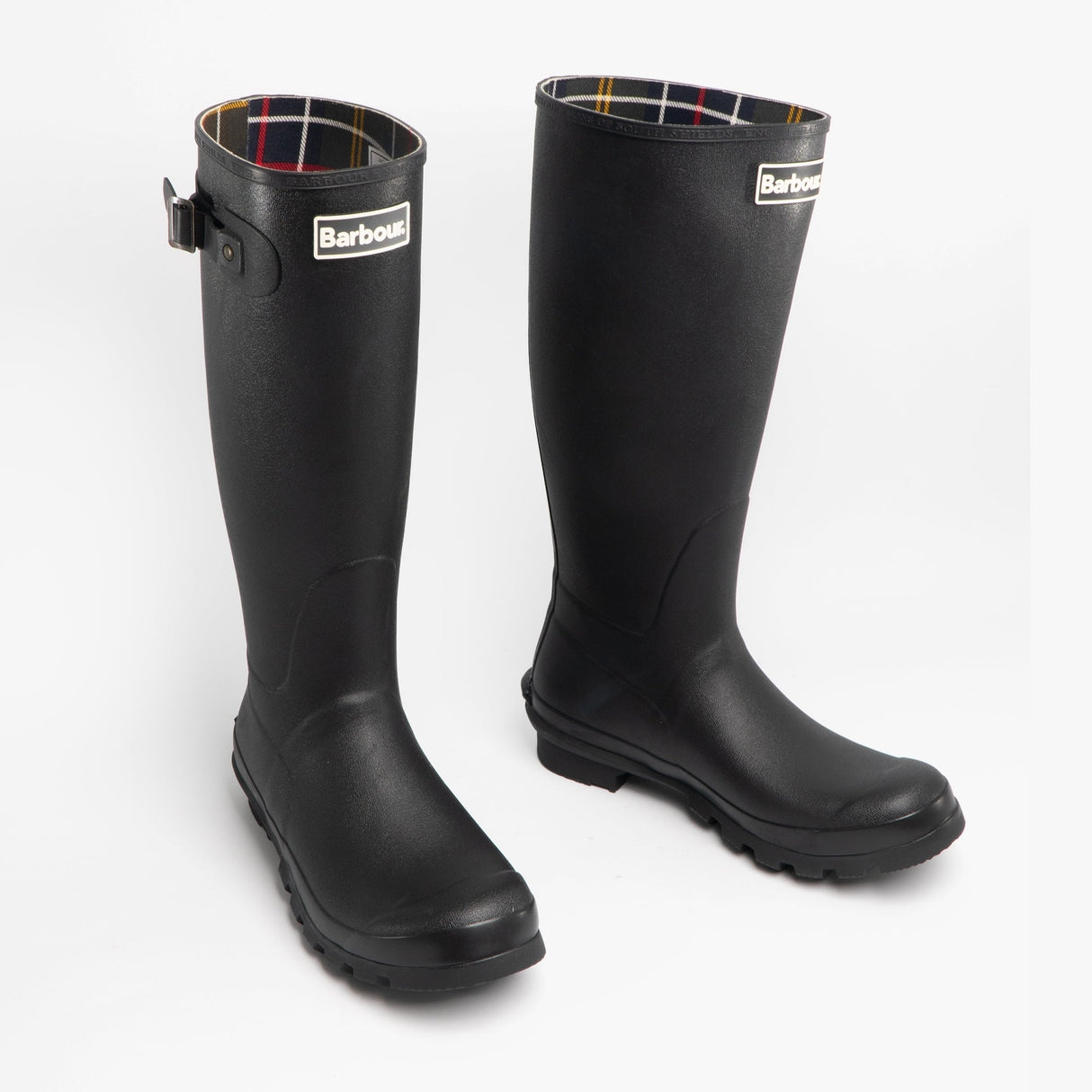 Barbour BEDE Mens Tall Wellington Boots Black