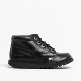 Kickers KICK HI Kids Leather Boots Black