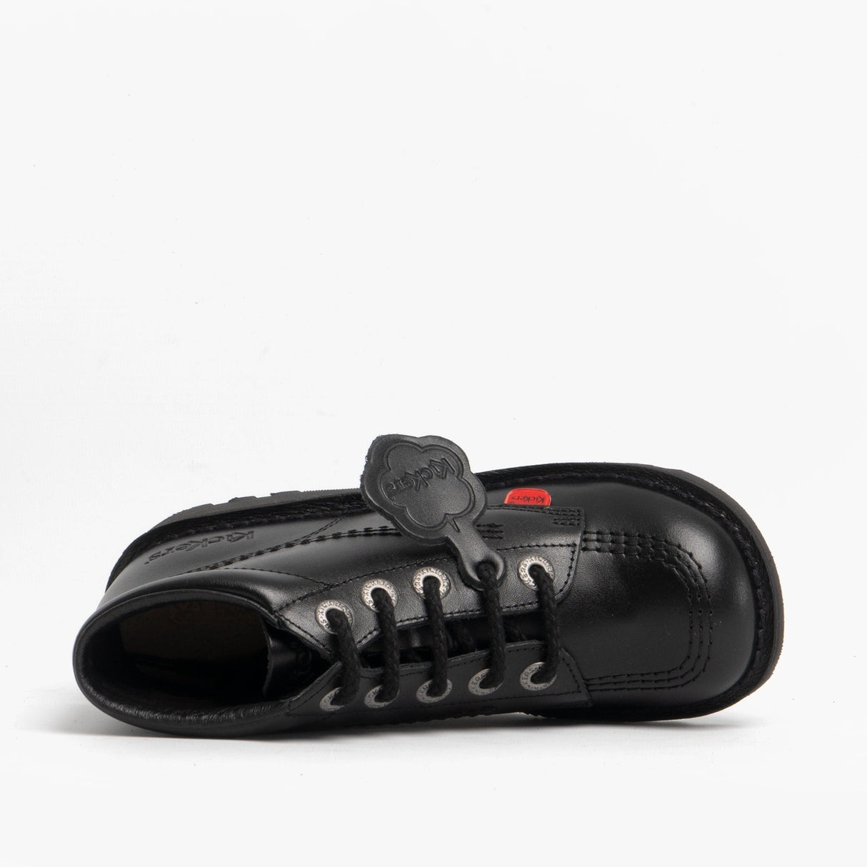 Kickers KICK HI Kids Leather Boots Black