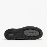 Hush Puppies TUCKER Mens Leather Casual Shoes Black