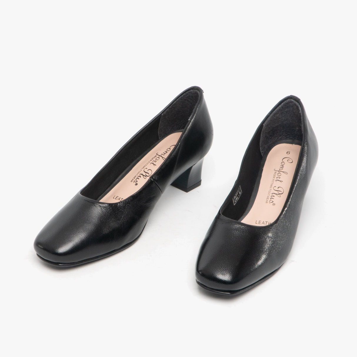 Comfort Plus KARLY Womens Court Shoes Black