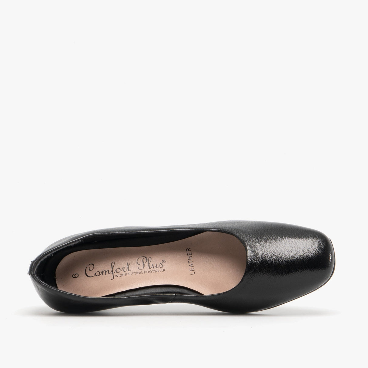 Comfort Plus KARLY Womens Court Shoes Black