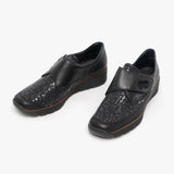 Rieker 537C0-00 Womens Shoes Black