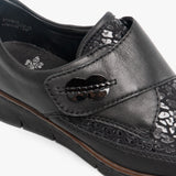 Rieker 537C0-00 Womens Shoes Black