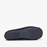 Totes Isotoner STRETCH TERRY BOW Womens Ballerina Slippers Navy