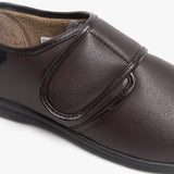 Dr Keller CHRIS Mens Full Slippers Brown