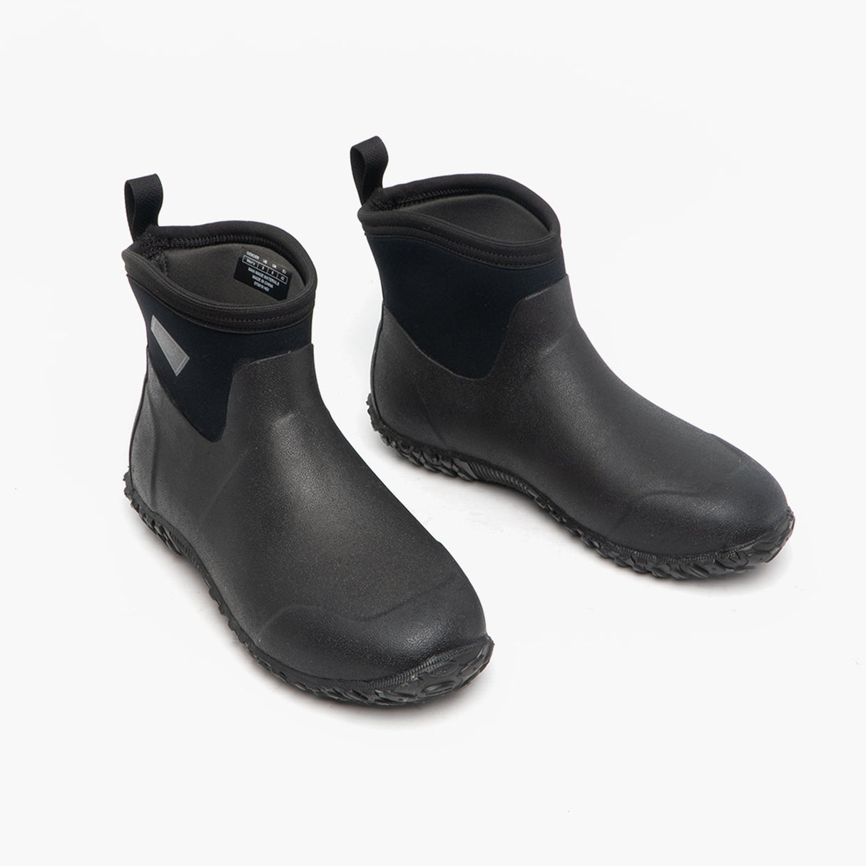 Muck Boots MUCKSTER II ANKLE Mens Waterproof Rubber Ankle Boots Black