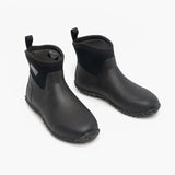 Muck Boots MUCKSTER II ANKLE Mens Waterproof Rubber Ankle Boots Black