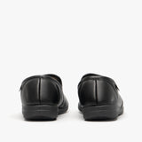 Dr Keller CHRISTOF Mens Faux Leather Wide Fit Full Slippers Black