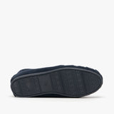 Mokkers OLIVER Mens Moccasin Slippers Navy