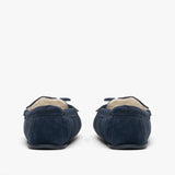Mokkers OLIVER Mens Moccasin Slippers Navy