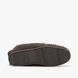 Mokkers BRUCE Mens Moccasin Slippers Dark Brown