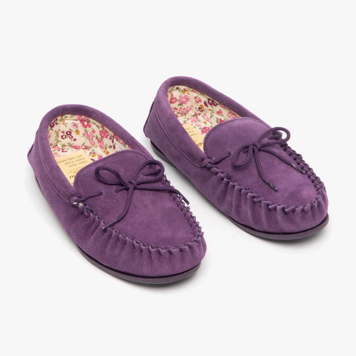 Mokkers LILY Womens Moccasin Slippers Purple