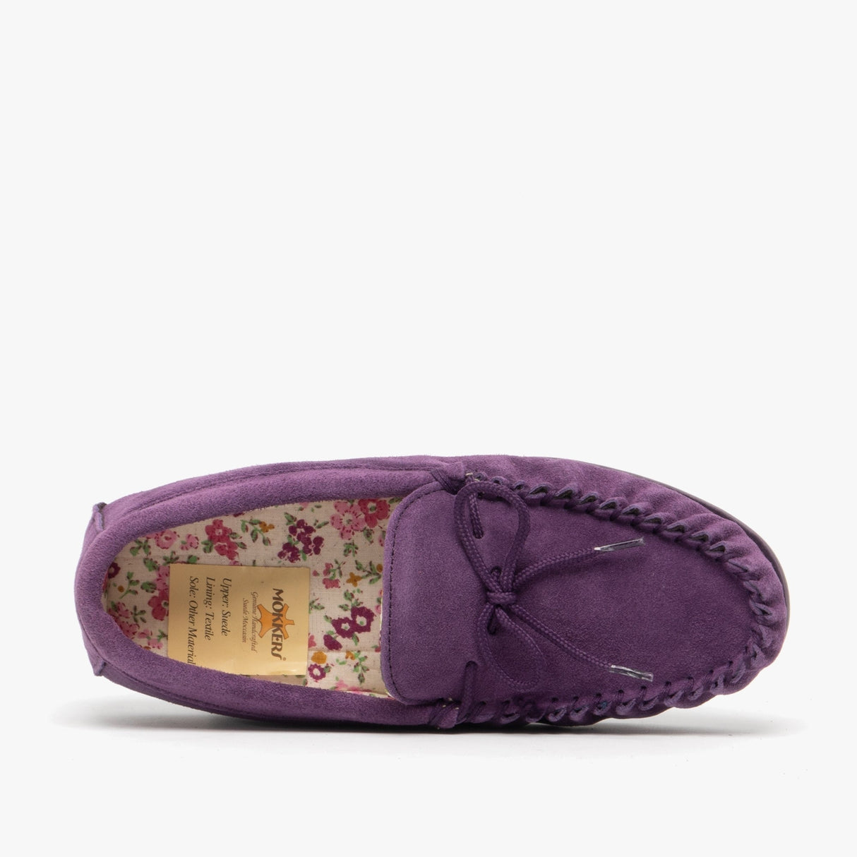 Mokkers LILY Womens Moccasin Slippers Purple