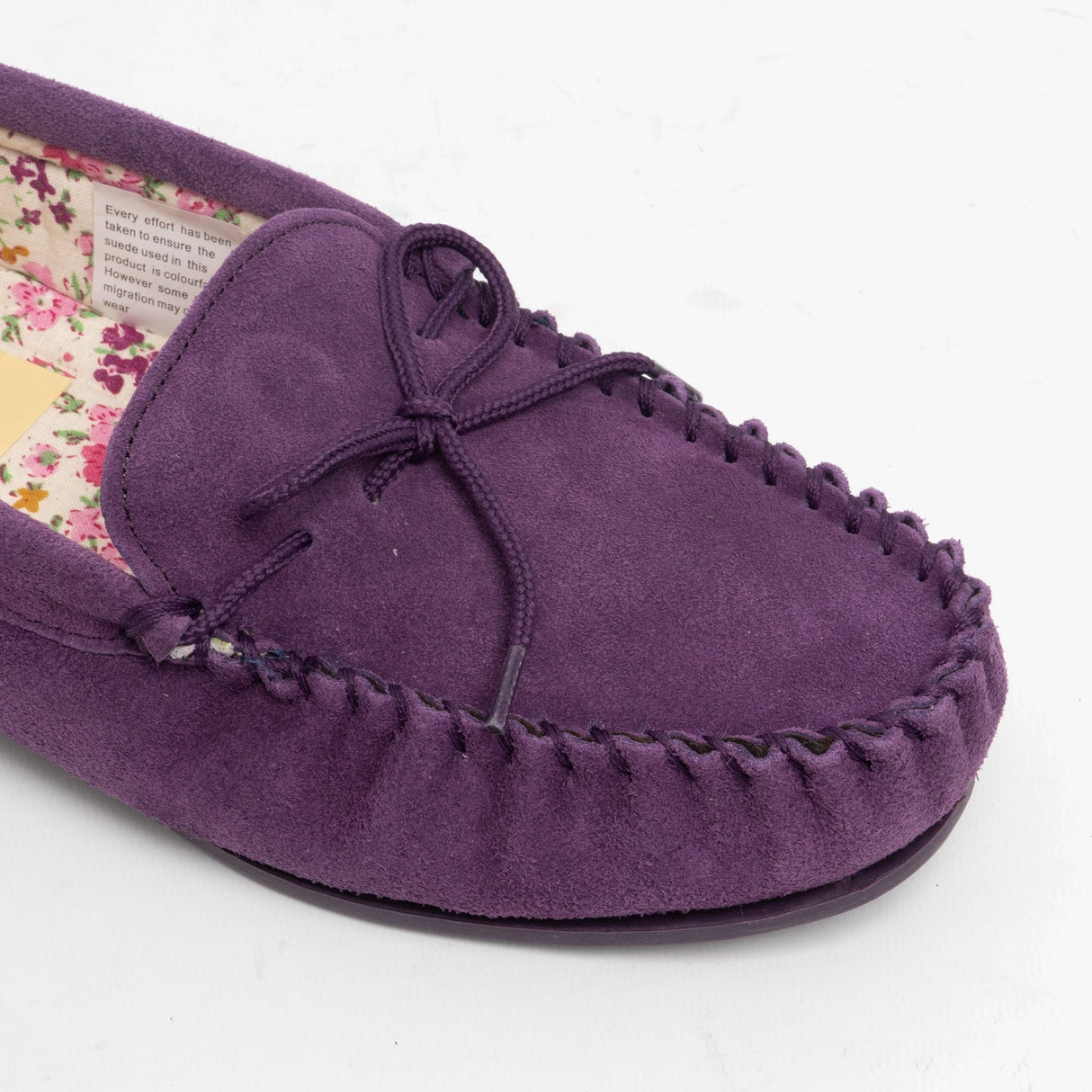 Mokkers LILY Womens Moccasin Slippers Purple