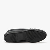 Mokkers GORDON Mens Leather Moccasins Black