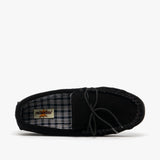 Mokkers BRUCE Mens Moccasin Slippers Black