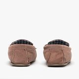 Mokkers BRUCE Mens Moccasin Slippers Taupe