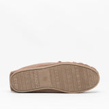 Mokkers OLIVER Mens Moccasin Slippers Dark Camel