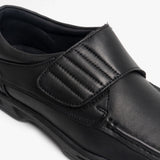 Dr Keller TEXAS Mens Leather Comfort Fit Shoes Black