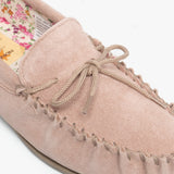 Mokkers LILY Womens Moccasin Slippers Stone
