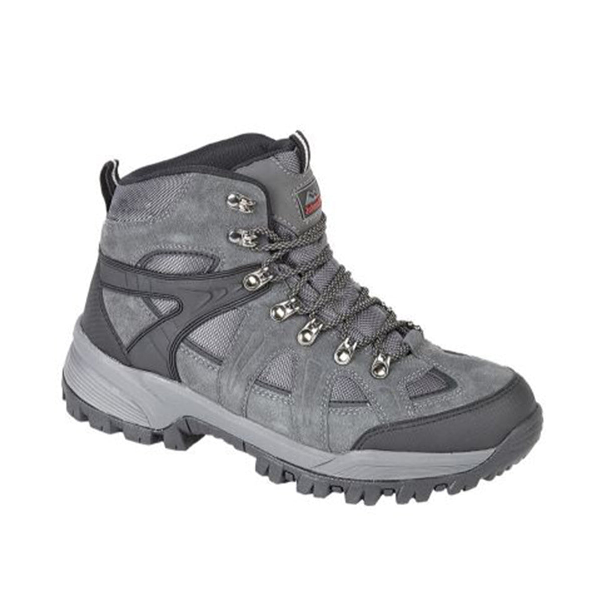 Johnscliffe ANDES Mens Hiking Boots Charcoal Grey