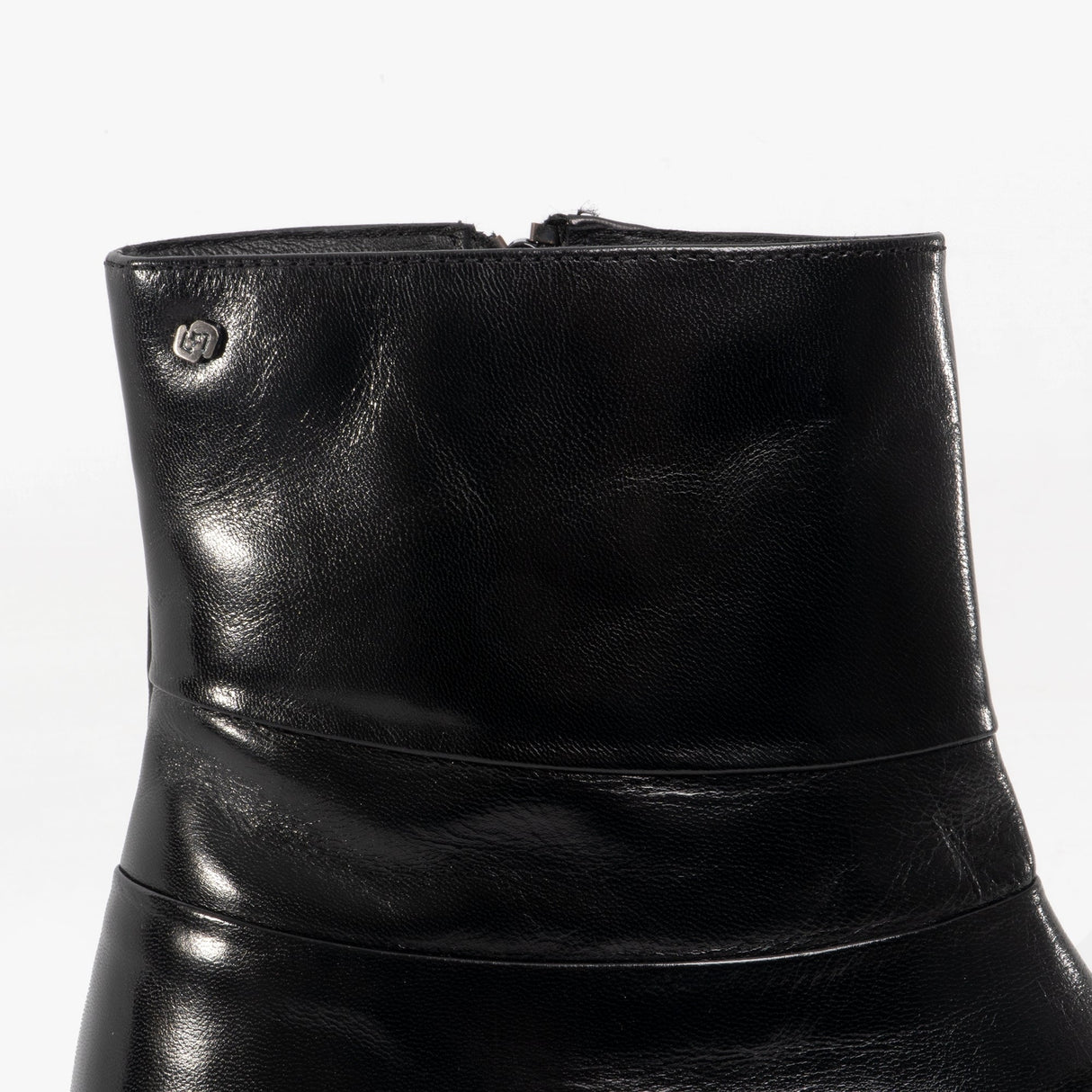 Club Cubano ANGELO ENRIQUE Mens Leather Cuban Heel Boots Black