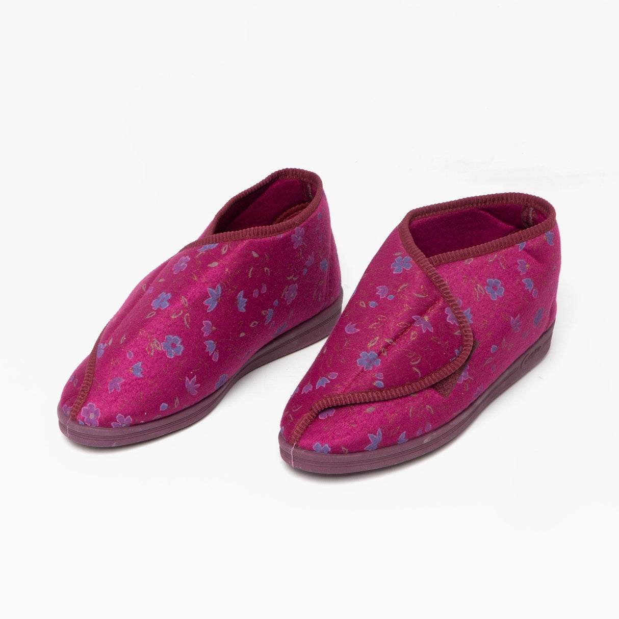 Comfylux ANDREA Womens Boot Slippers Wine