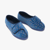 Comfylux HELEN Womens Full Slippers Blue