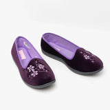 Zedzzz JENNY Womens Full Slippers Purple