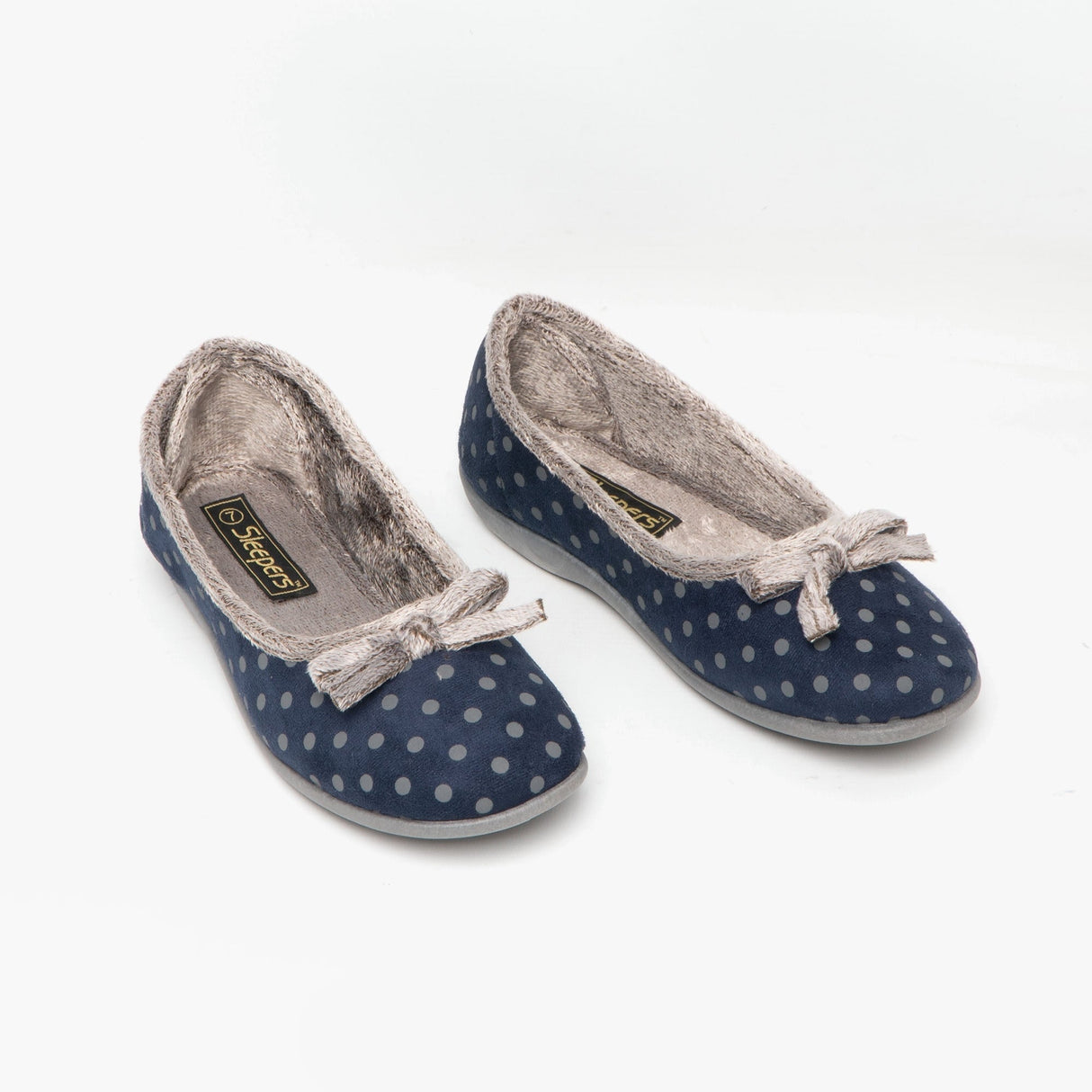 Sleepers LOUISE Womens Full Slippers Navy