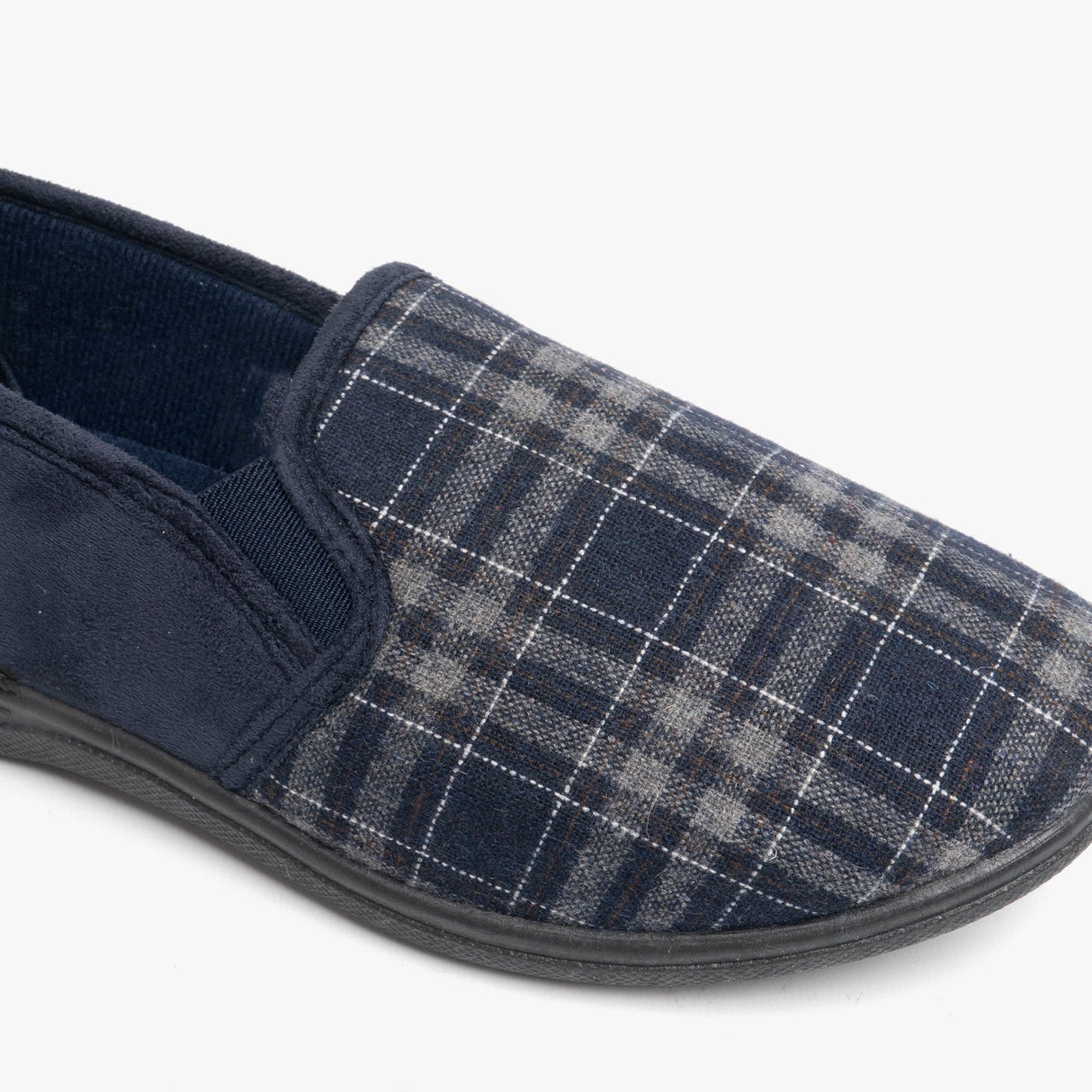 Zedzzz HARLEY Mens Full Slippers Navy