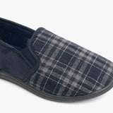 Zedzzz HARLEY Mens Full Slippers Navy