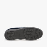 Zedzzz AARON Mens Full Slippers Navy/Grey