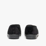 Zedzzz KEVIN Mens Full Slippers Black