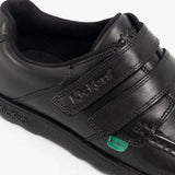 Kickers 114238 FRAGMA STRAP Boys School Shoes Black