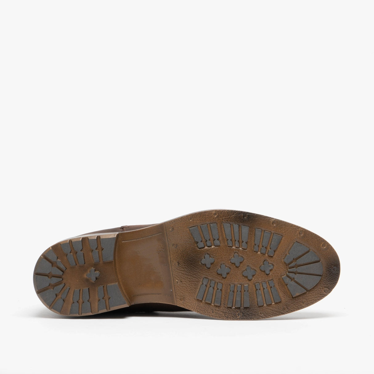 Roamers TOM Mens Oily Leather Ankle Boot Brown