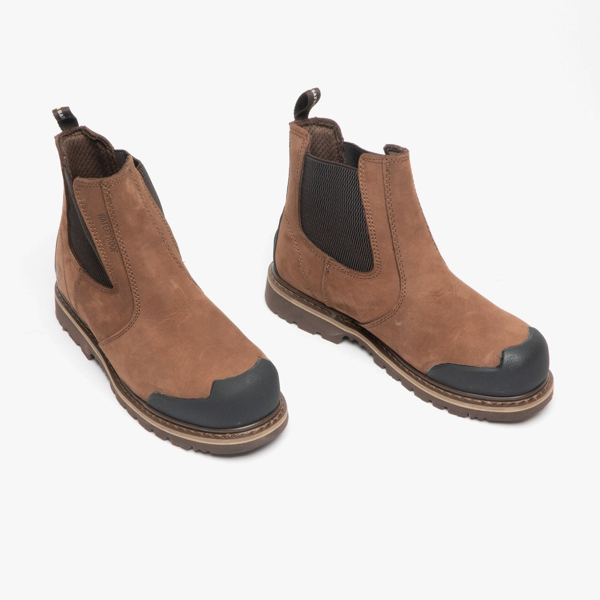 Amblers Safety FS225 Mens Leather Dealer Safety Boots Brown