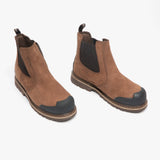 Amblers Safety FS225 Mens Leather Dealer Safety Boots Brown