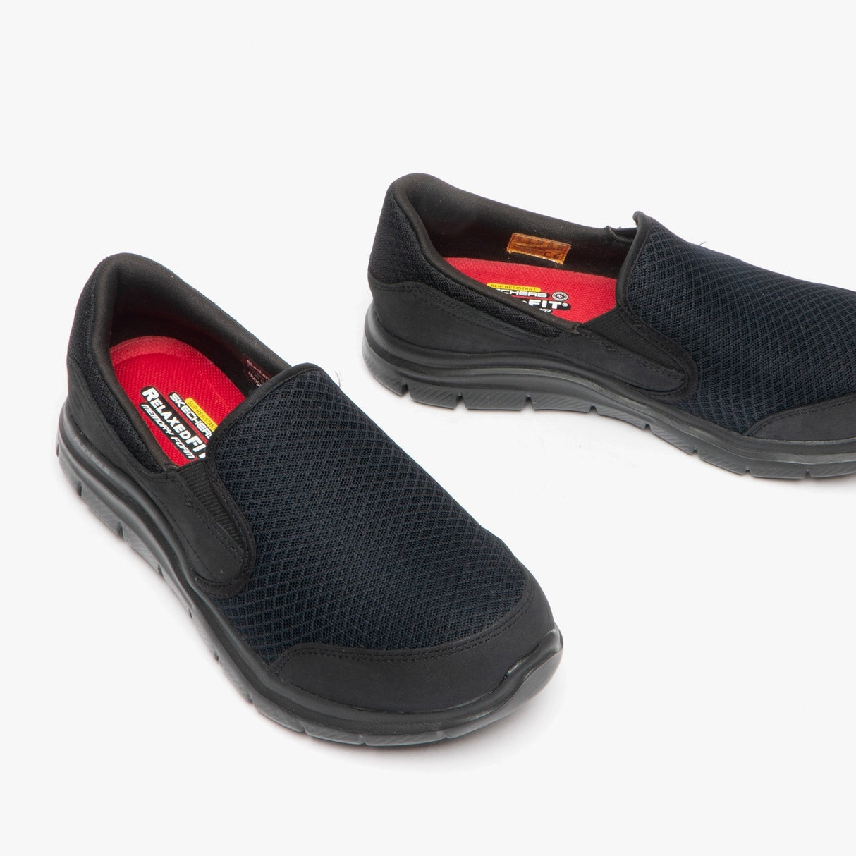 Skechers Work 76580EC COZARD SR Womens Occupational Trainers Black