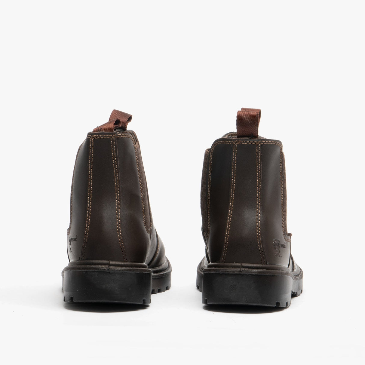Grafters GRINDER Unisex Dealer Safety Boots Brown