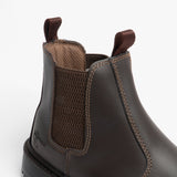 Grafters GRINDER Unisex Dealer Safety Boots Brown