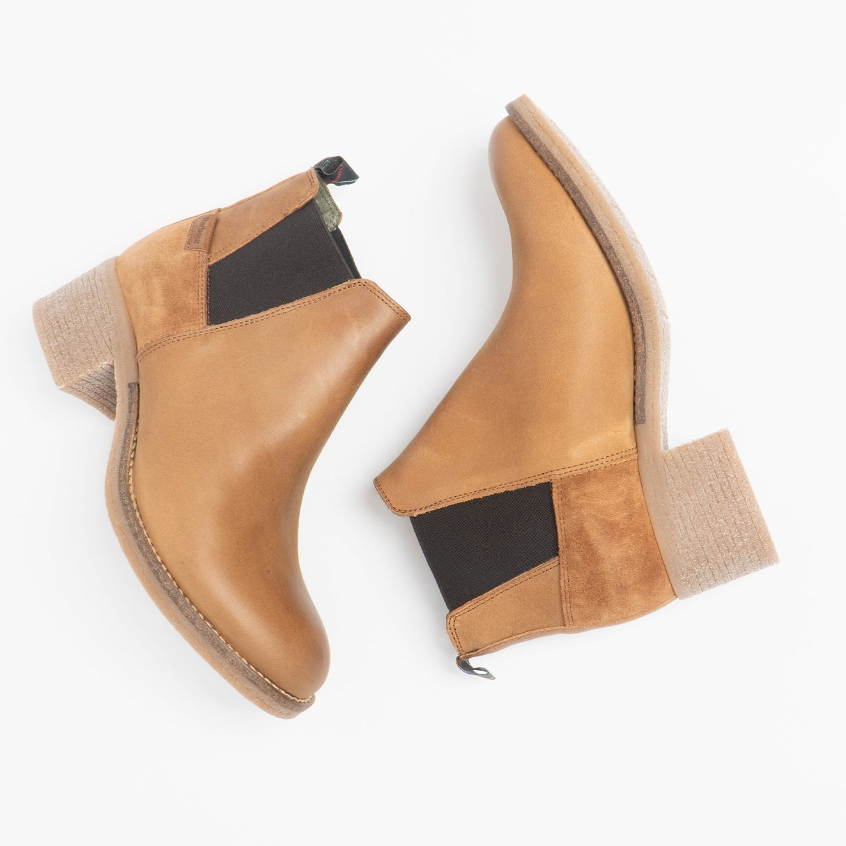 Barbour KEREN Womens Leather Chelsea Boots Tan