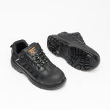 Grafters M462A Unisex Composite Toe Trainers Black