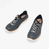 Rieker N4263-14 Womens Trainers Pacific/Marine