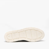 Hush Puppies LUMI Womens Nubuck Slip On Shoes Black